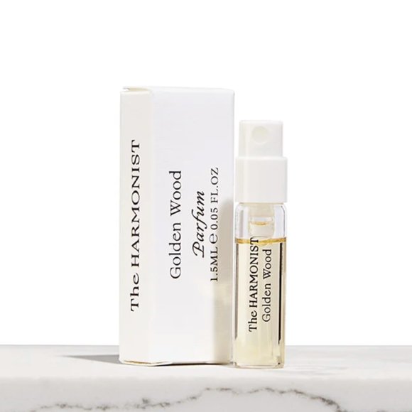 π· New π· The Harmonist Golden Wood Spray Sample, 1.5 mL, 0.05 FL.OZ. - Picture 1 of 4